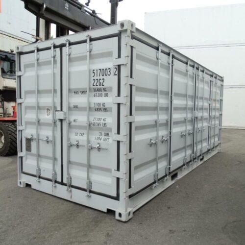 Container maritime 20 pieds Open Side