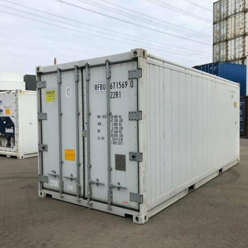 Container frigorifique REEFER 20 pieds  étanche